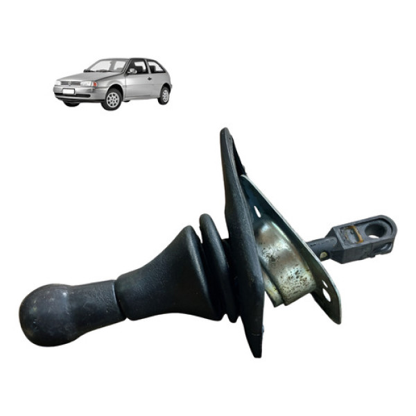 Manopla Cambio Marcha Volkswagen Gol G2 1.0 2p 2001 2002 Preto