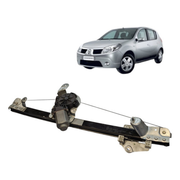Maquina Vidro Dianteiro Direito Renault Sandero 2009