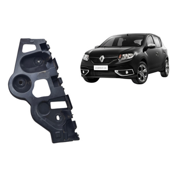 Guia Parachoque Traseiro Esquerdo Renault Sandero 1.6 8v2016