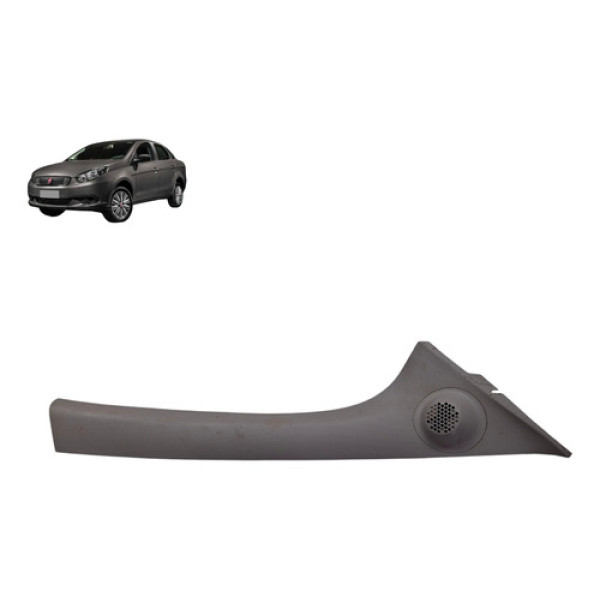 Moldura Acabamento Direita Parabrisa Fiat Grand Siena 2016