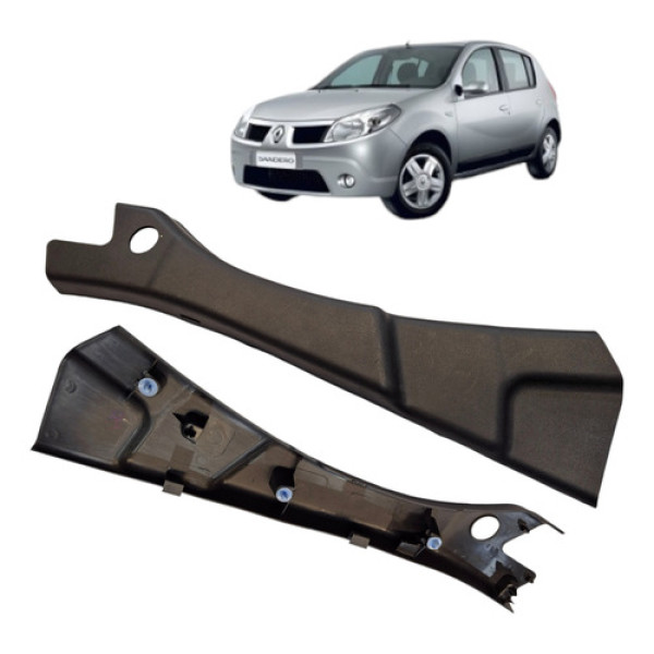 Acabamento Coluna Banco Tras Direito Sandero 2009 1.0