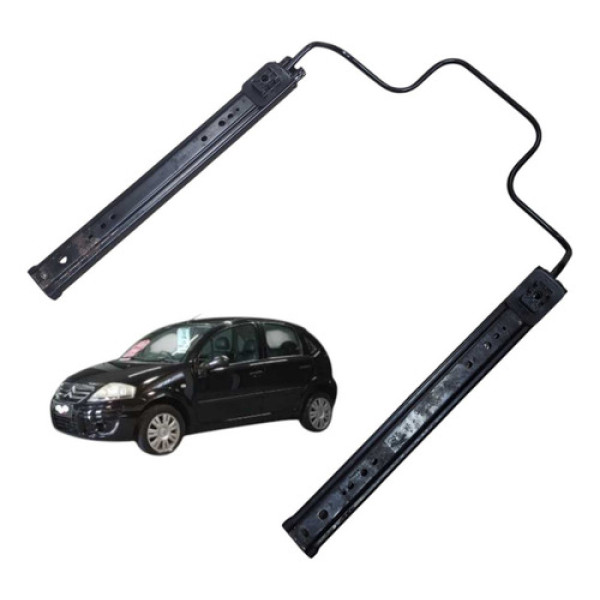 Trilho Banco Dianteiro Direito Citroen C3 2011 2012