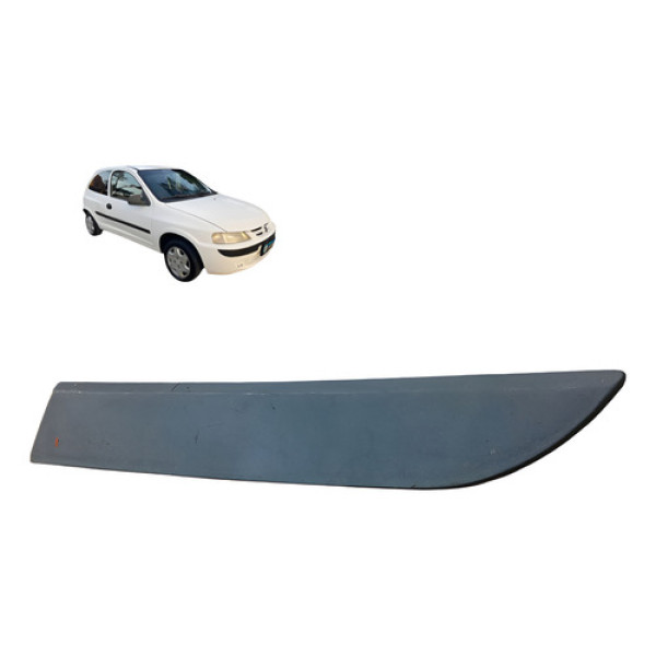 Moldura Soleira Esquerda Chevrolet Celta 1.0 2p 2003 2004 Preto