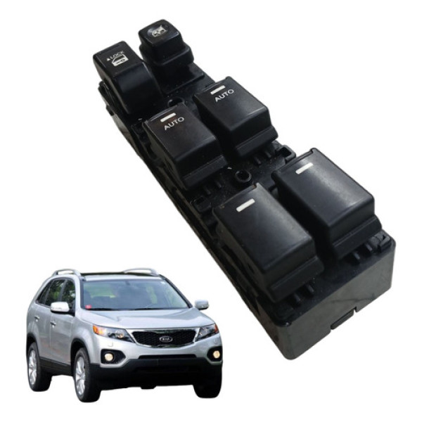 Botão Vidro Elétrico Dianteiro Esq. Kia Sorento 2011