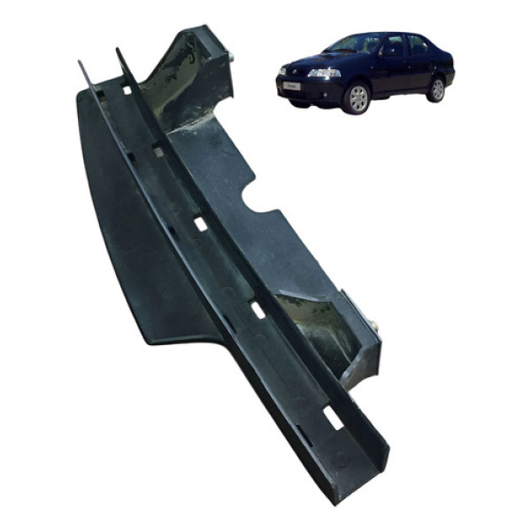 Guia Vidro Traseiro Esquerdo Fiat Siena 1.3 8v 2003 2004 Preto