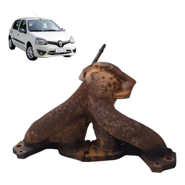 Coletor Escape Renault Clio 1.0 16v 2010