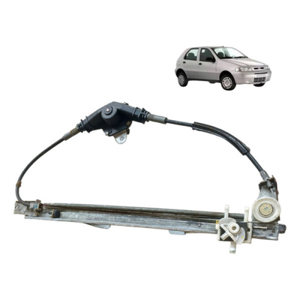 Maquina Vidro Traseira Esquerda Fiat Palio 1.0 4p 2003 2004