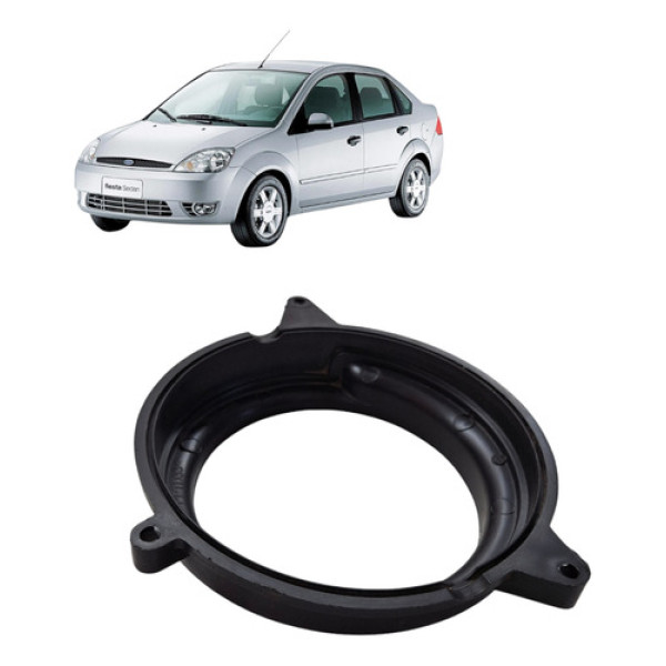 Moldura Auto Falante Ford Fiesta Sedan 2007 1.6 8v Zetec