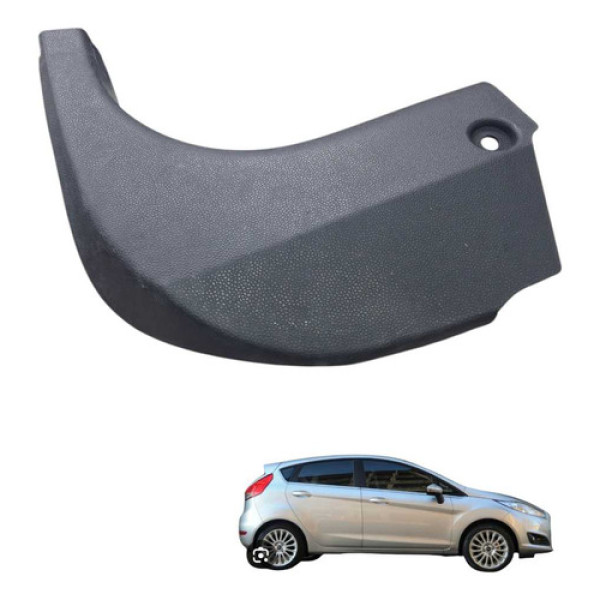 Soleira Porta Traseira Esquerda Ford New Fiesta 1.6 16v 2014 Prata