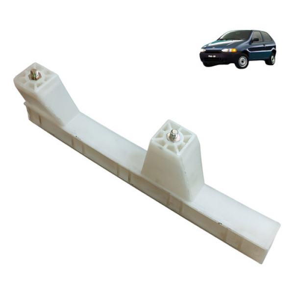 Guia Vidro Esquerdo Fiat Palio Ed Fiasa 1.0 2p 1998 1999 Branco