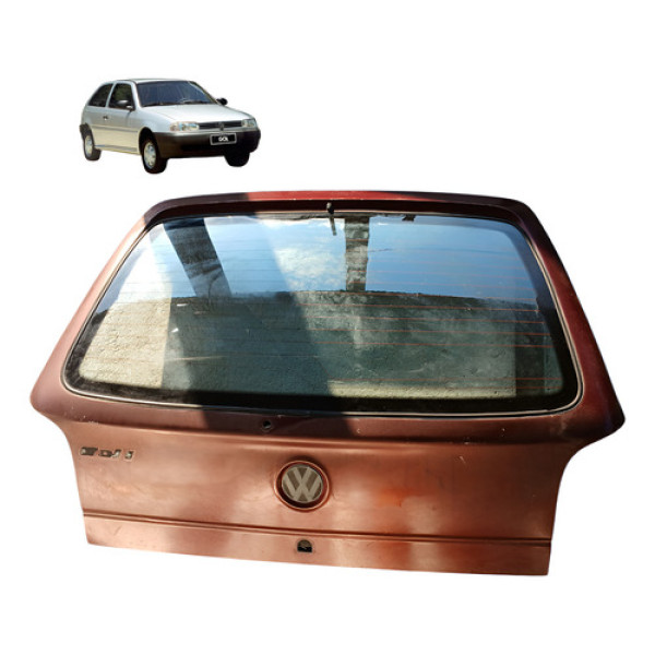 Tampa Traseira Volkswagen Gol G2 1.0 2p Cht 1996 Vermelho