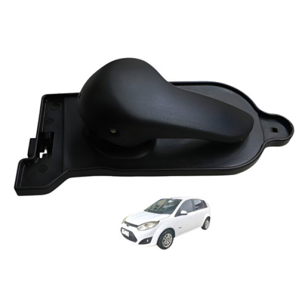 Macaneta Traseira Esquerda Ford Fiesta 1.6 2011 Preto Dianteira/traseira
