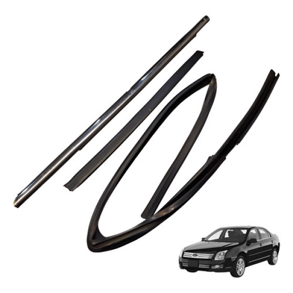 Quite Pestana Borracha Porta Tras Esquerda Ford Fusion 2007