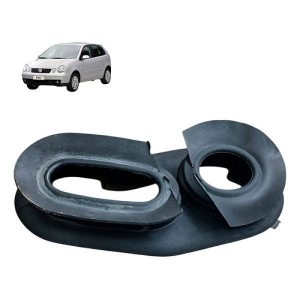 Borracha Vedacao Volkswagen Polo Hatch 1.6 2003 Preto