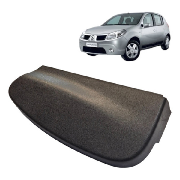 Capa Lateral Banco Diant Direito Renault Sandero 2009 Preto