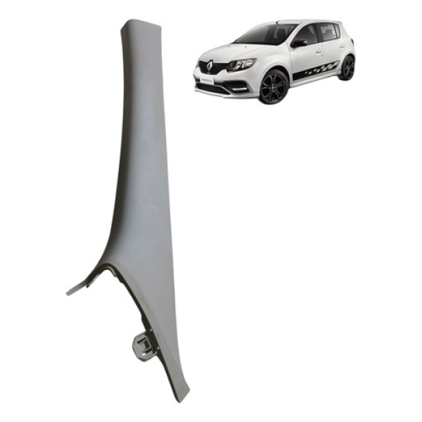 Moldura Coluna Parabrisa Esquerdo Sandero 1.0 3cc 2015 2019