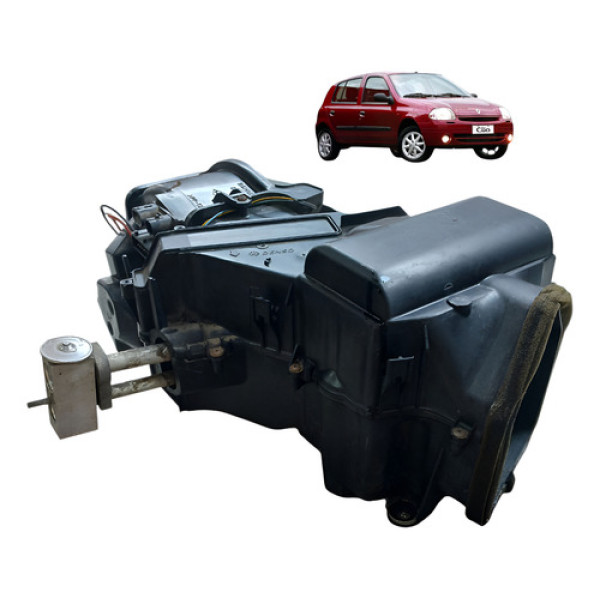 Caixa Ar Forcado Renault Clio 1.0 16v 2003 2005 Preto