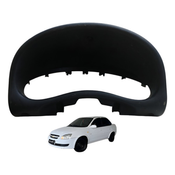 Moldura Painel Instrumentos Chevrolet Classic 1.0 2011 Nada Preto