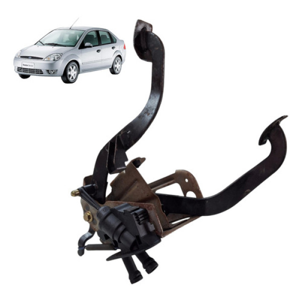 Pedaleira Embreagem Freio Ford Fiesta Sedan 2007 1.6