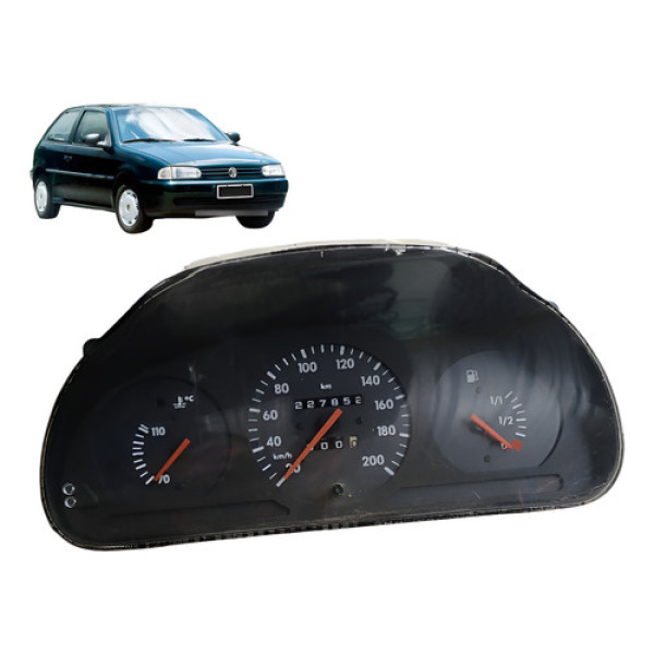 Painel Instrumento Volkswagen Gol 1995 1999 Preto Preto