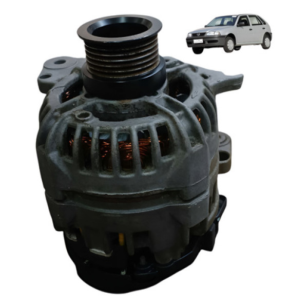 Alternador Volkswagen Gol G3 1.0 16v 2003 Detalhe