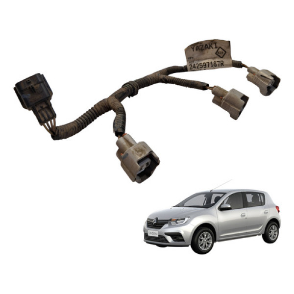 Chicote Bico Injetor Motor Renault Sandero 1.0 3cc 2020