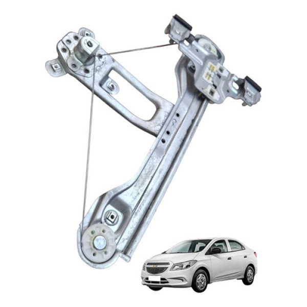 Maquina Vidro Manual Traseiro Esquerdo Prisma Ltz 1.4 2017