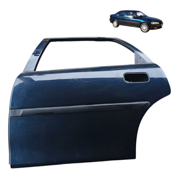 Porta Traseira Esquerda Chevrolet Vectra Cd 2.2 16v 1999 - Traseira - Esquerdo - Azul