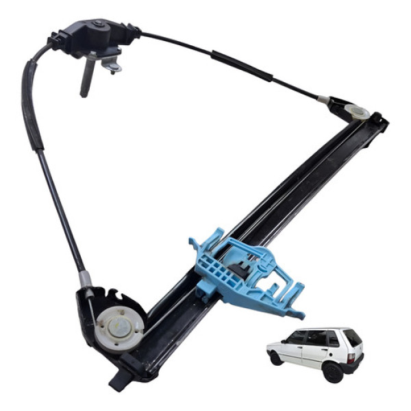 Maquina Vidro Manual Dianteiro Esquerdo Fiat Uno 2p 2005