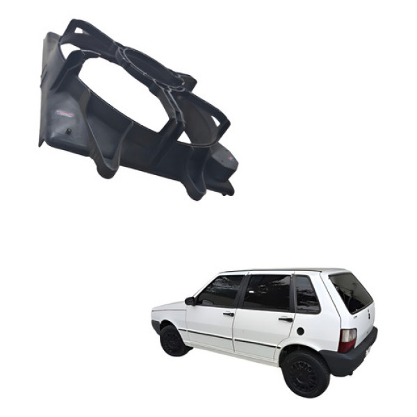 Defletor Ventoinha Radiador Fiat Uno 1.0 2005 2010