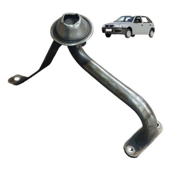 Pescador Oleo Motor Volkswagen Gol G3 2003 2004 Prata