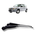 Par Limpador Parabrisa Chevrolet Celta 2p 1.0 2011 Preto