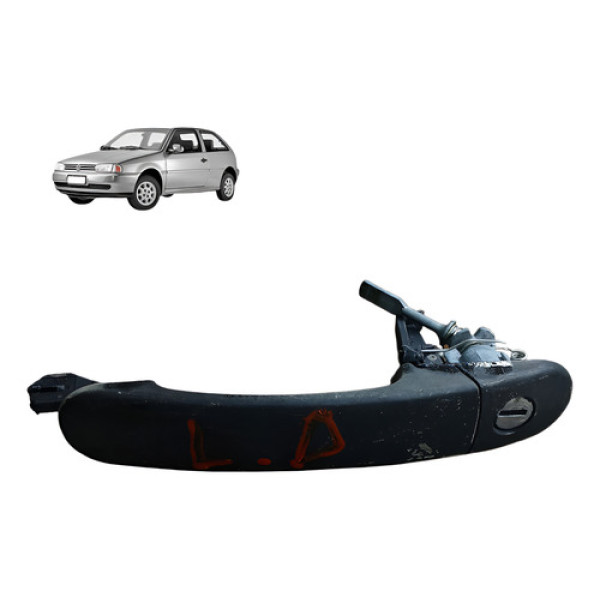 Macaneta Direita Volkswagen Gol G2 1.0 2p 2001 2002 Preto Dianteira