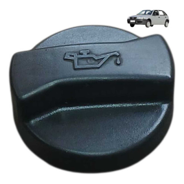 Tampa Oleo Motor Volkswagen Gol G3 2003 2004 Preto
