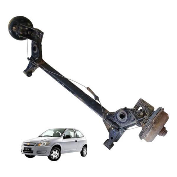 Eixo Traseiro Chevrolet Celta 1.0 2011 Sem Abs Usado