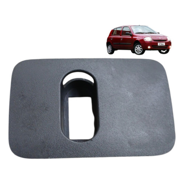 Moldura Botao Desembacador Renualt Clio 1.0 16v 2003 2005