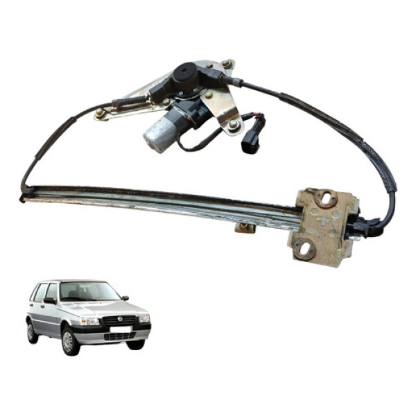 Maquina Vidro Dianteira Direita Fiat Uno 1.0 2005 2010