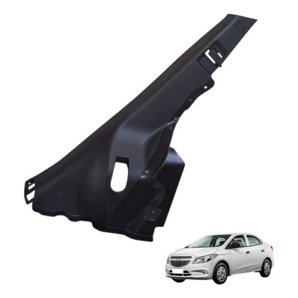 Moldura Coluna Traseira Esquerda Chevrolet Prisma 1.4 2017