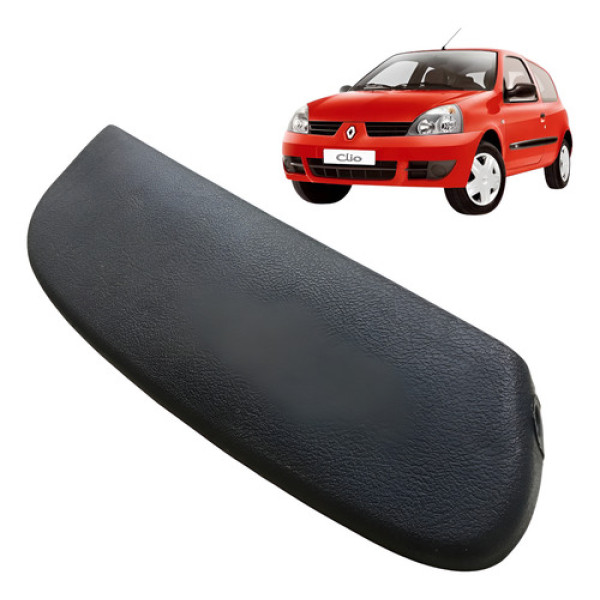 Acabamento Lateral Banco Direito Clio 1.0 16v 2010 Preto