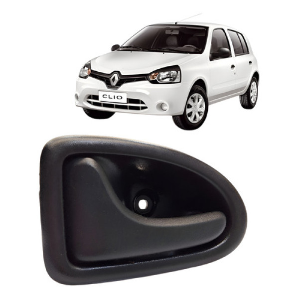 Macaneta Interna Tras Esq Renault Clio 2014 2016 Traseira