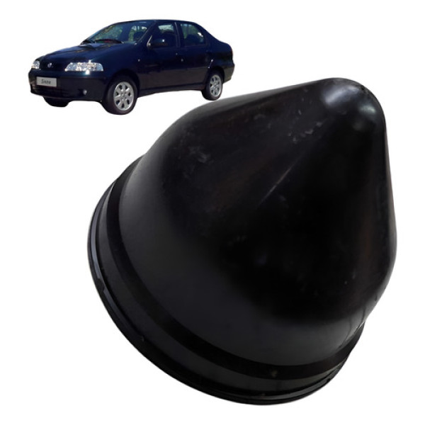 Tampa Amortecedor  Fiat Siena 1.3 2003 2004 Preto