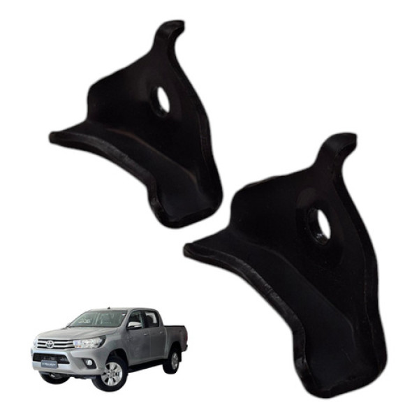 Suporte Trava Tampa Traseira Toyota Hilux 2016 2017 2023
