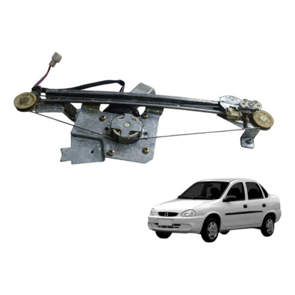 Maquina Vidro Traseira Direita Classic 1.0 2001