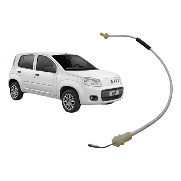Cabo Fechadura Dianteira Direita Fiat Uno Vivace 1.0  2015 Branco