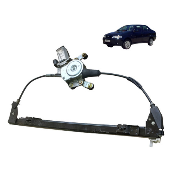 Maquina Vidro Dianteiro Direito Fiat Siena 1.3 8v 2003 2004