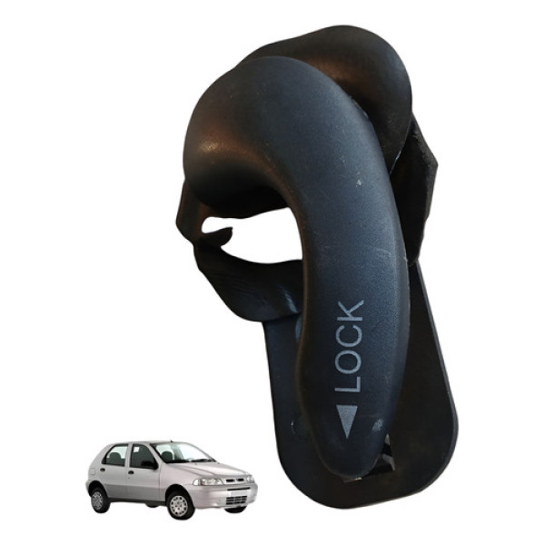 Macaneta Dianteira Direita Fiat Palio 1.0 2003 Preto Dianteira