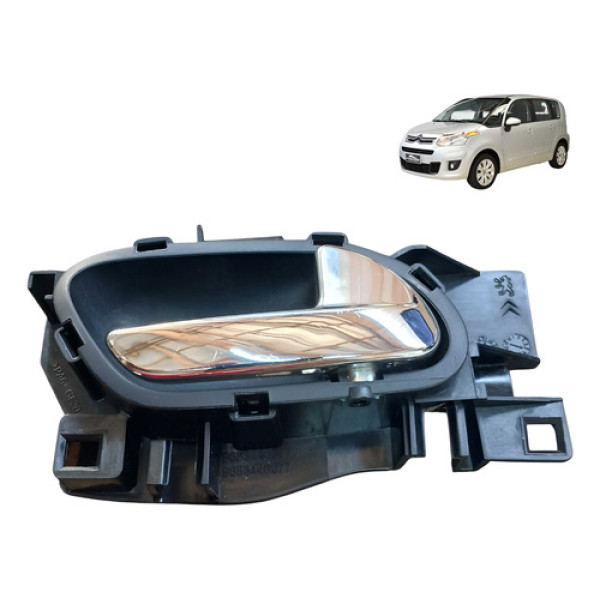 Macaneta Dianteira Direita Citroen C3 Picasso 1.6 16v 2012 Preto/prata Dianteira/traseira