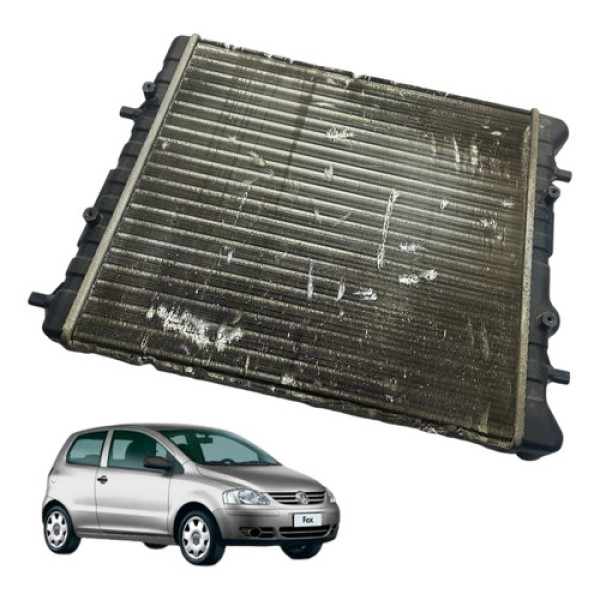 Radiador Com Ar Volkswagen Fox 1.0 2006 2007 2010 Usado