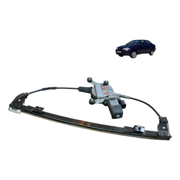 Maquina Vidro Dianteira Esquerda Fiat Siena 1.3 8v 2003