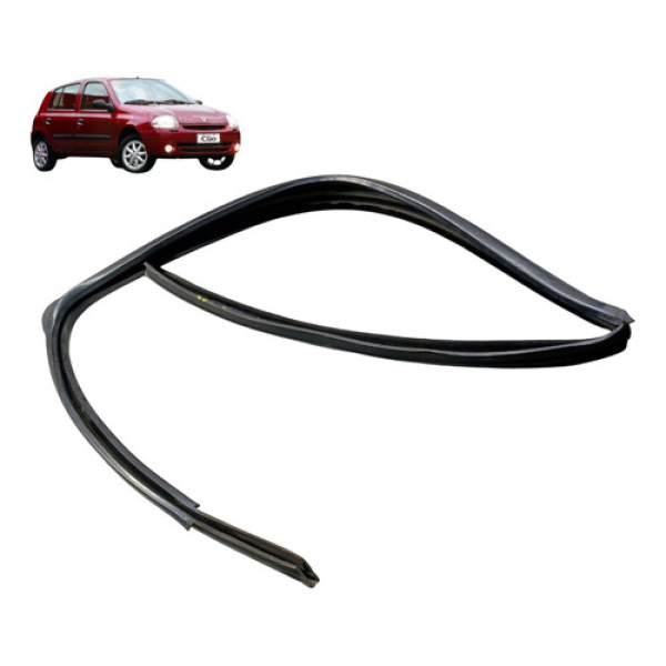 Borracha Vidro Dianteiro Direito Clio 16v 4p 1.0 2003 2005